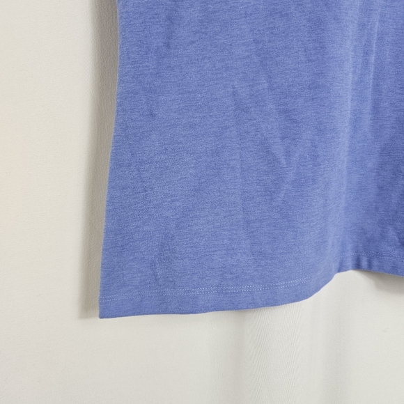 Beyond Yoga Step Up Tank In Periwinkle Cloud Heather - Size S - Picture 6 of 9